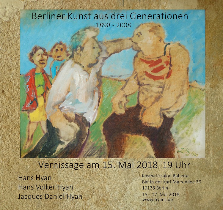 Berliner Kunst aus drei Generationen.
